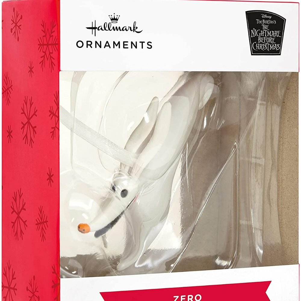*Hallmark Disney Tim Burton's The Nightmare Before Christmas Zero Ornament
